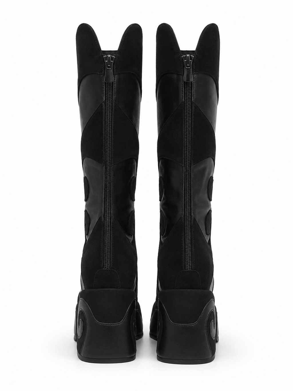 𖦹— Whimsygoth Platform Boots | Gothic Knee High Boots | Across The Sea